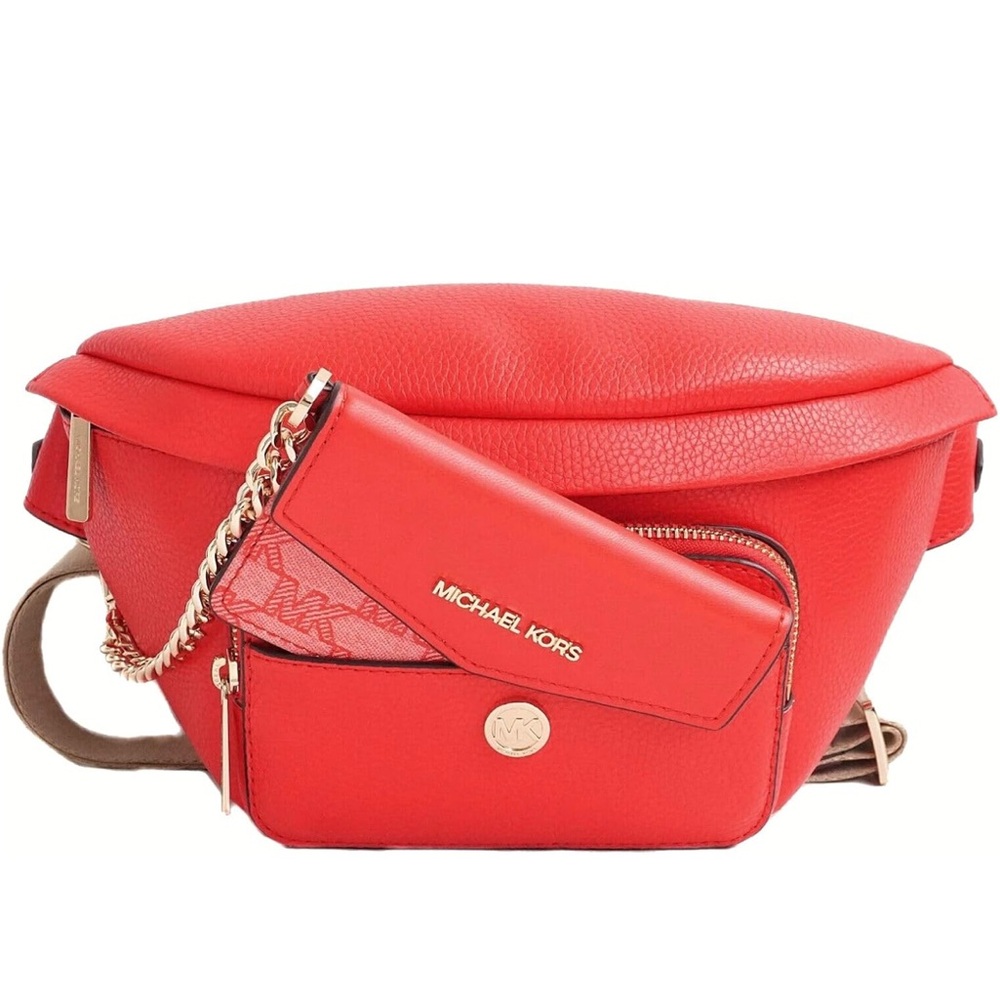 Michael Kors Vibrant Red Crossbody Bag